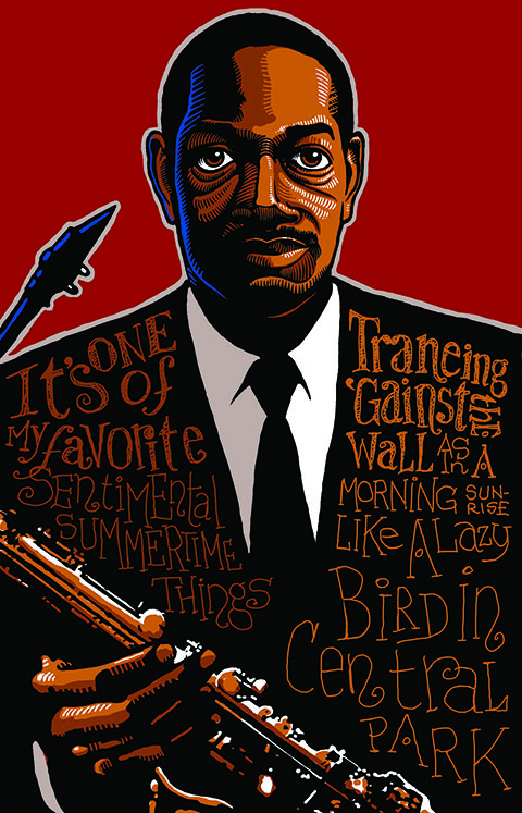 Artist Representation of John Coltrane